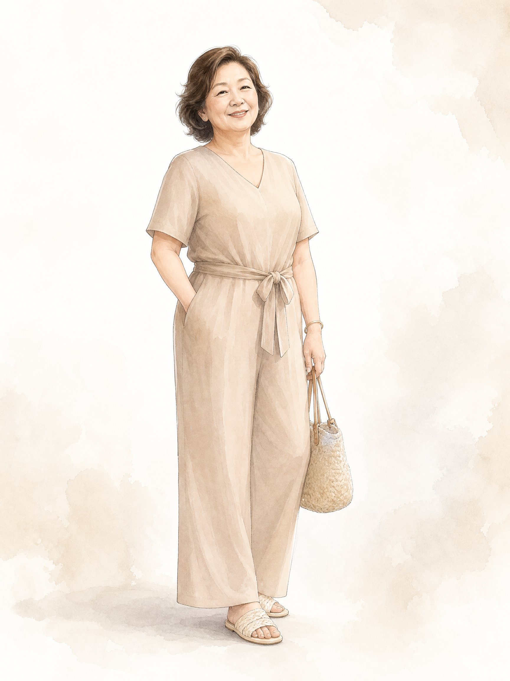 一件式連身褲